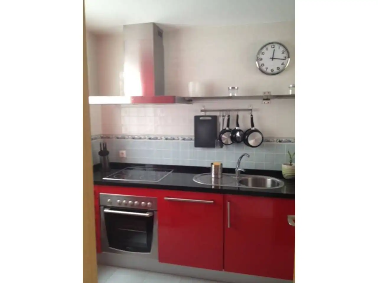 Kitchen of Flat for sale in Isla Cristina  with Air Conditioner, Terrace and Storage room