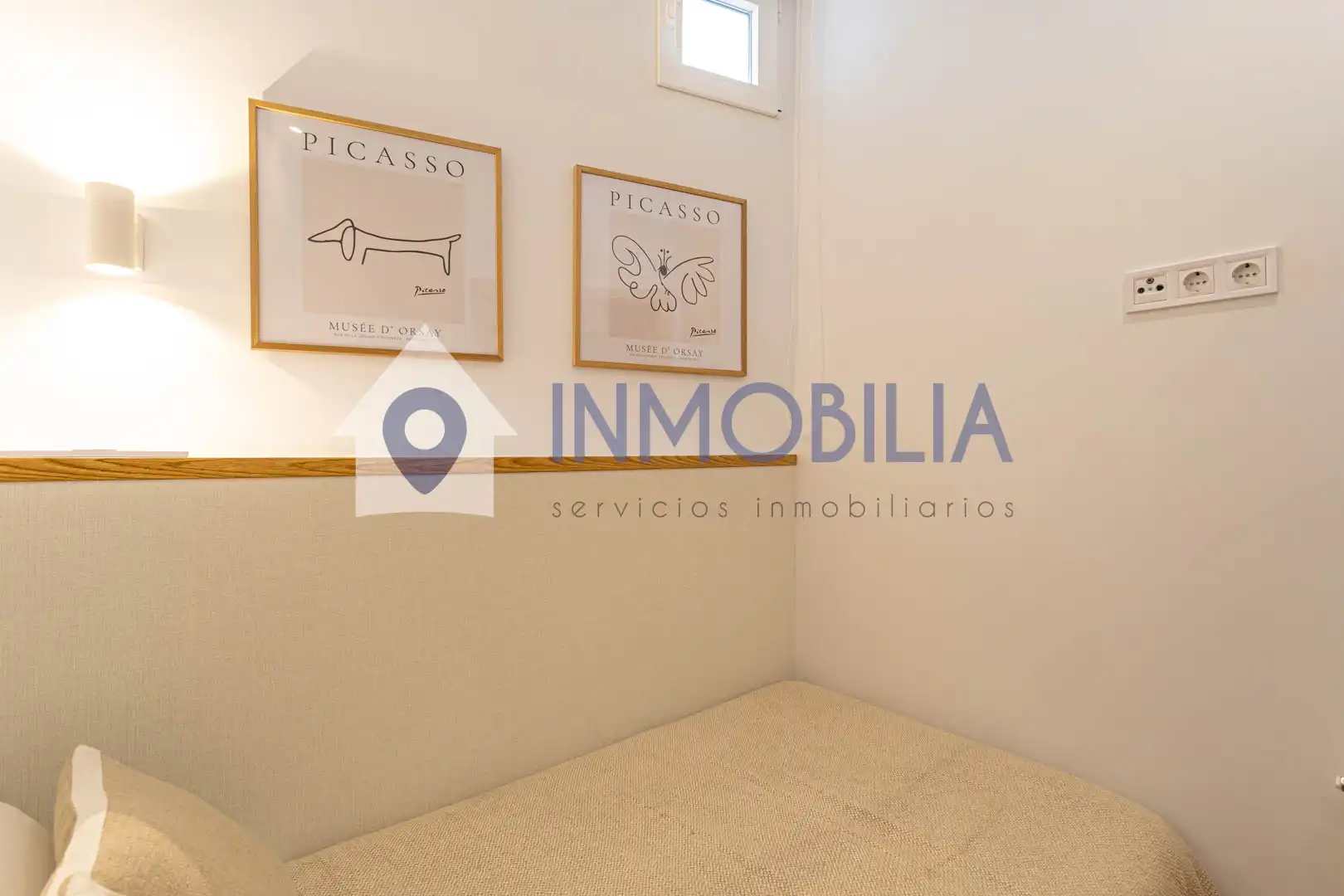 Schlafzimmer von Wohnung zum Verkauf in Madrid mit Klimaanlage und Heizung