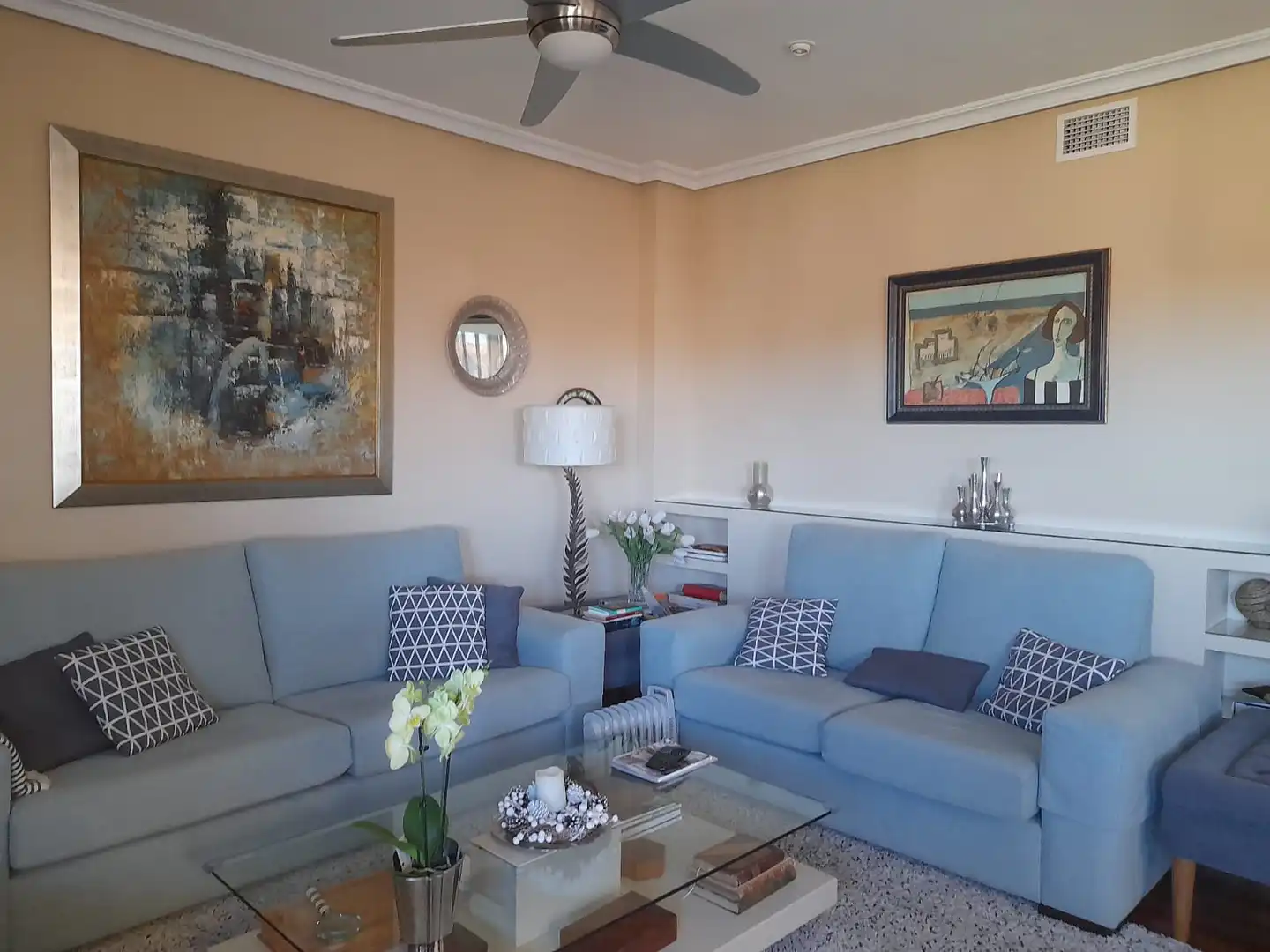 Living room of Attic for sale in Cáceres