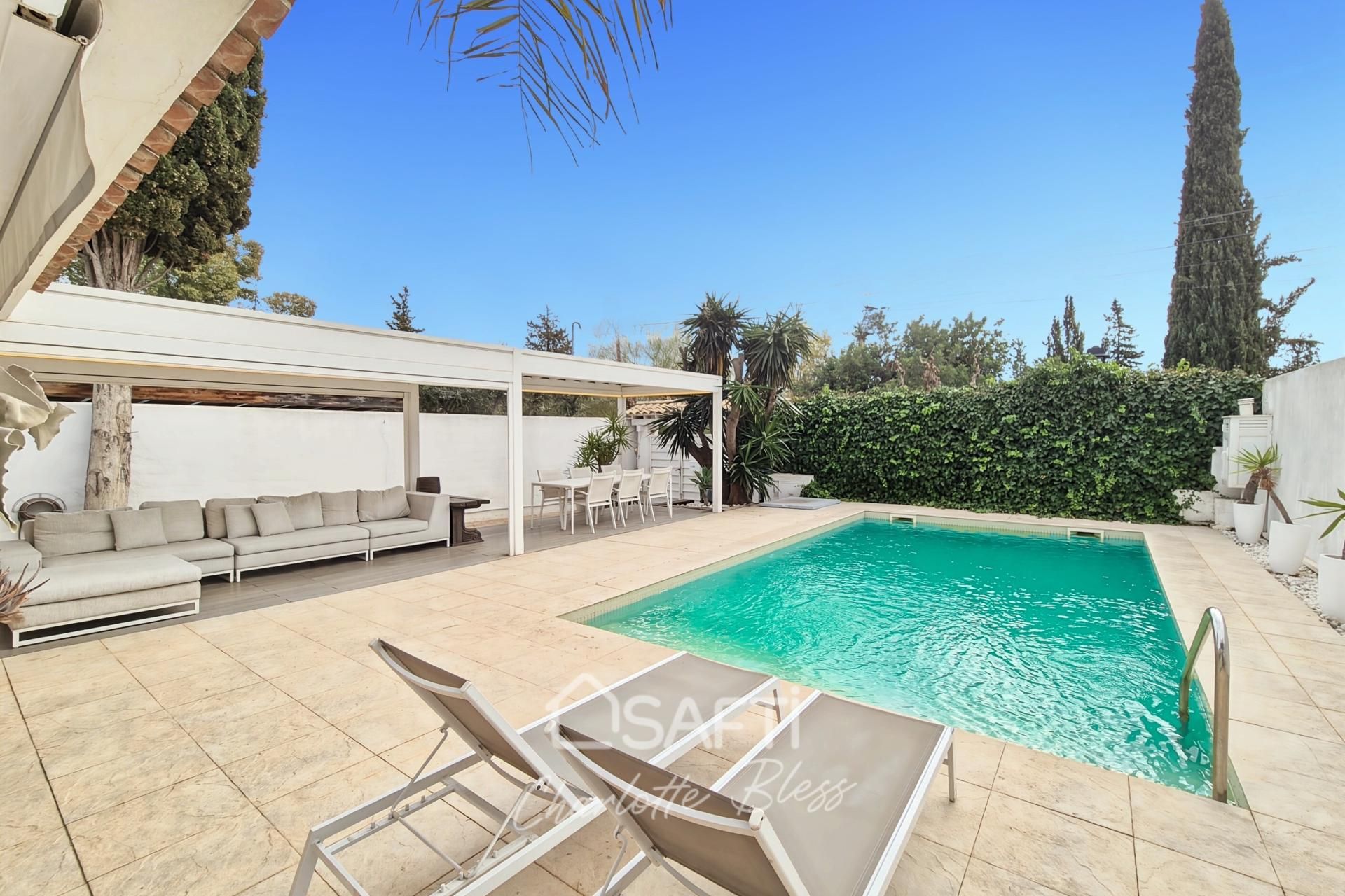 Piscina de Casa o xalet en venda en Sant Pere de Ribes amb Aire condicionat, Terrassa i Piscina
