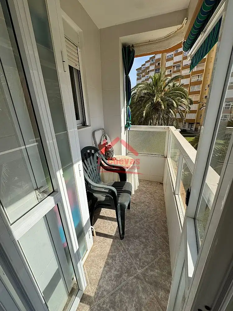 Terraza de Apartamento en venta en Algarrobo con Aire acondicionado, Calefacción y Jardín privado