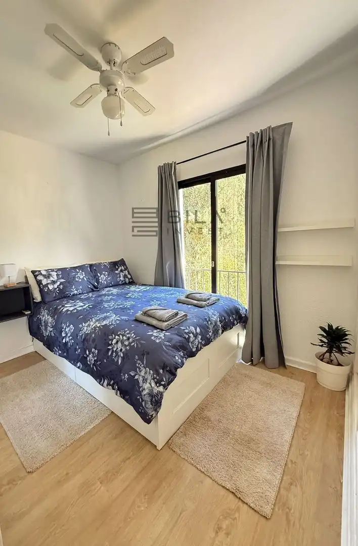 Dormitori de Casa adosada en venda en Mijas amb Aire condicionat, Terrassa i Piscina