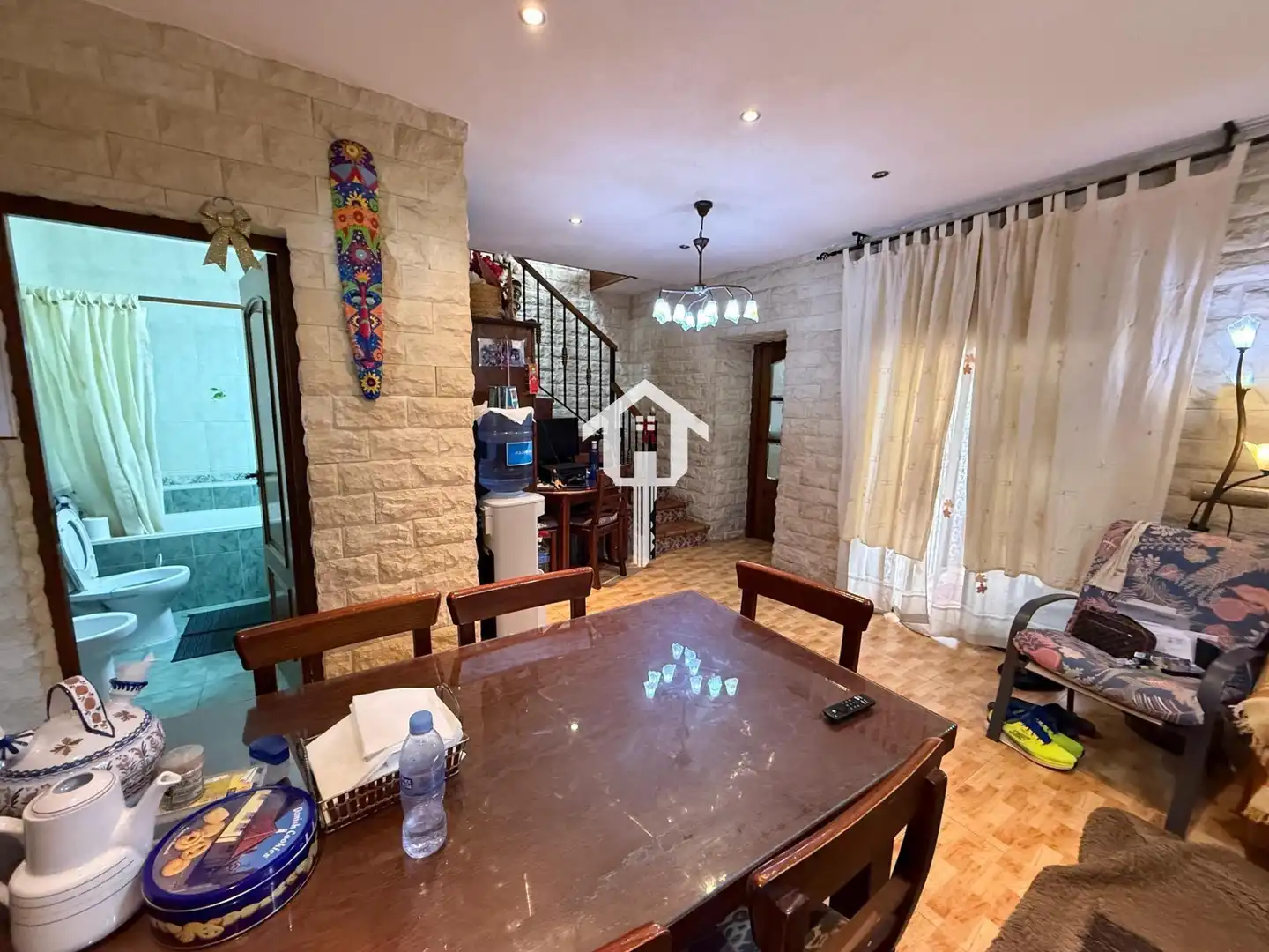 Dining room of Houses for sale in Alicante / Alacant  with Furnished, Balcony and Jacuzzi
