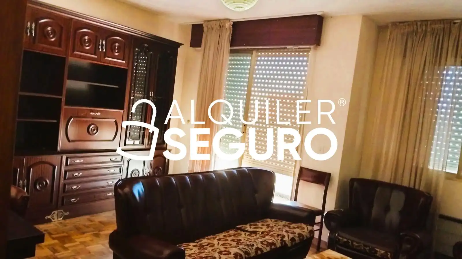 Wohnzimmer von Wohnung zur Miete in Santa María del Páramo mit Heizung, Terrasse und Möbliert