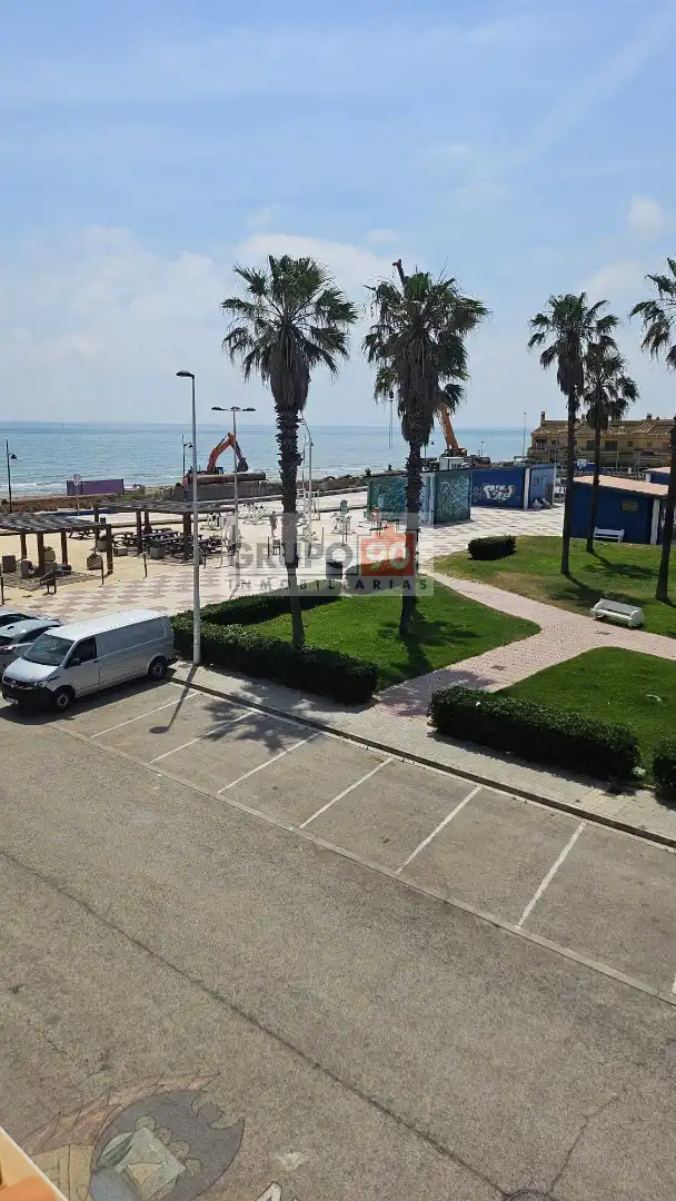 Vista exterior de Pis en venda en Sueca amb Aire condicionat, Moblat i Balcó