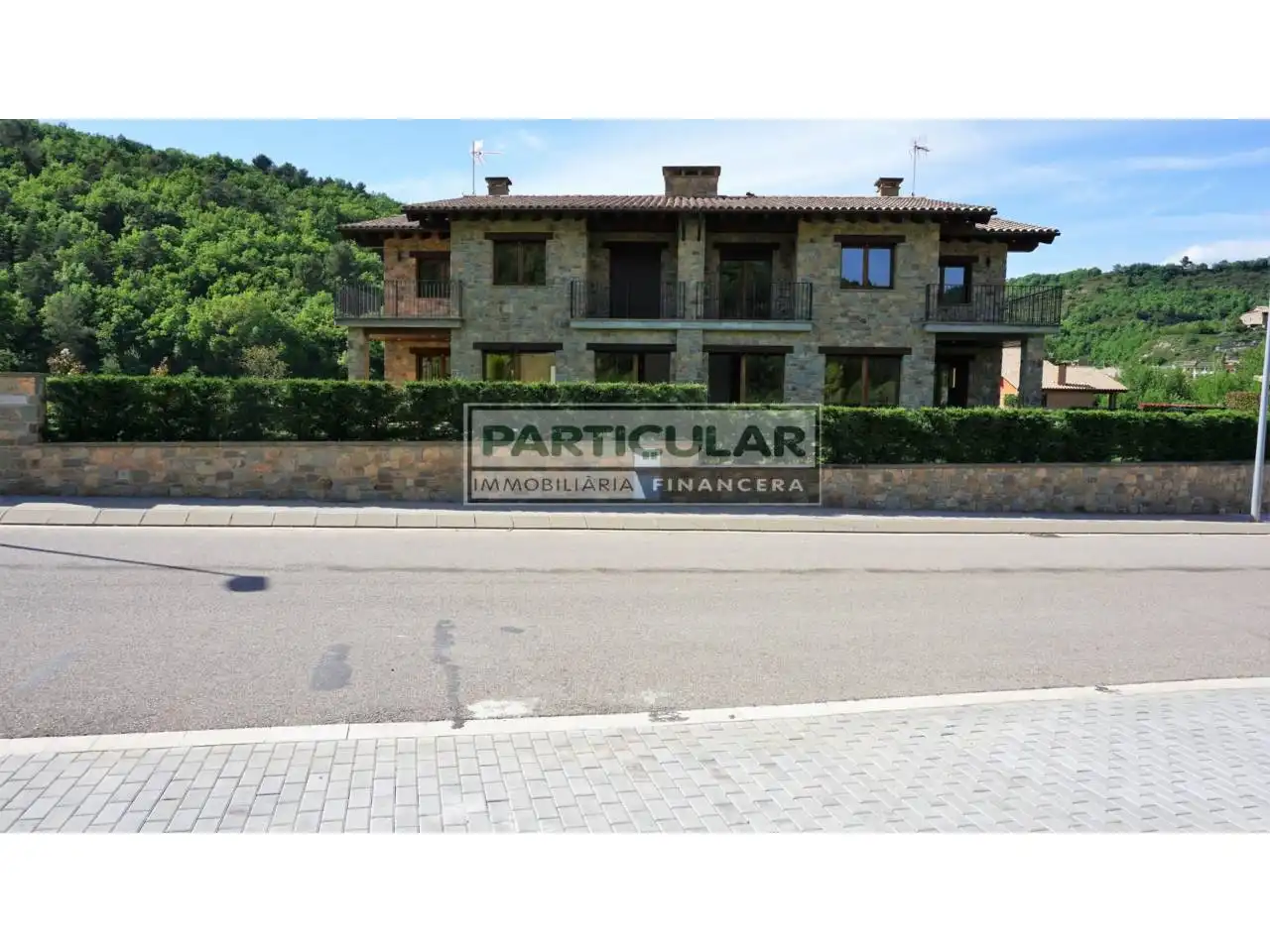 Exterior view of Detached homes for rent in Santa Eulàlia de Riuprimer  with Heating, Private garden and Terrace