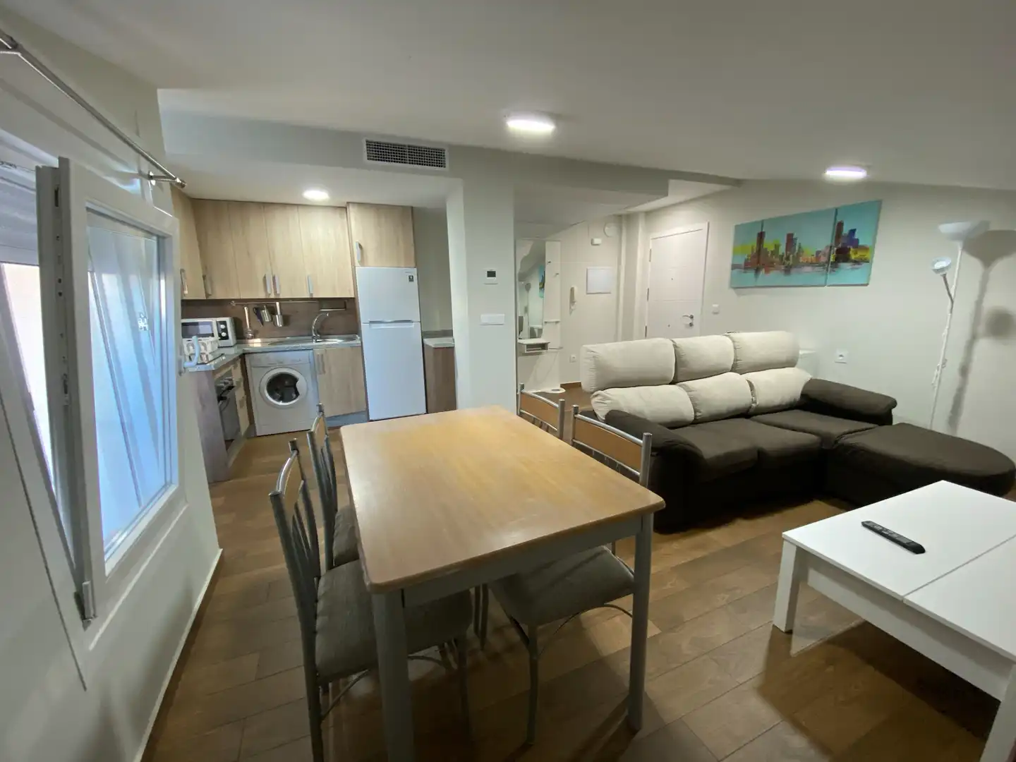 Sala de estar de Ático de alquiler en Mérida con Aire acondicionado, Calefacción y Terraza