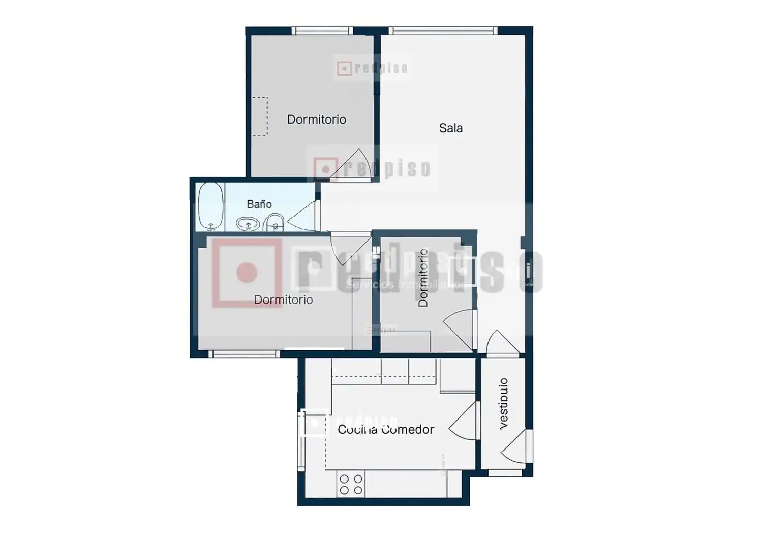 Piso en venta en Málaga con Aire acondicionado