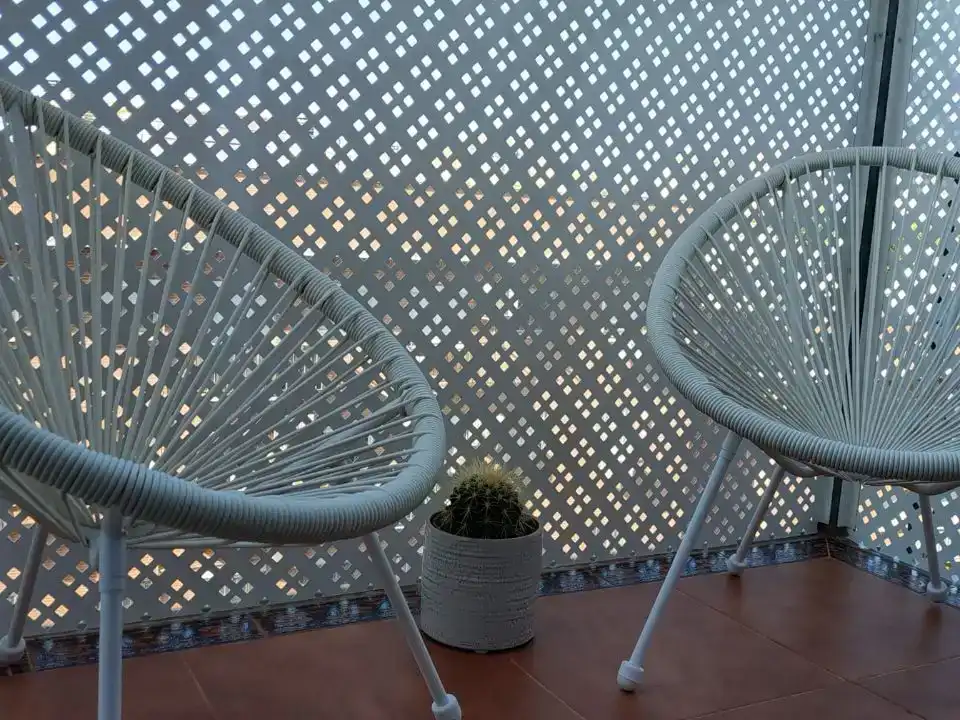 Balcony of Flat for share in Sevilla  with Air Conditioner, Swimming Pool and Furnished