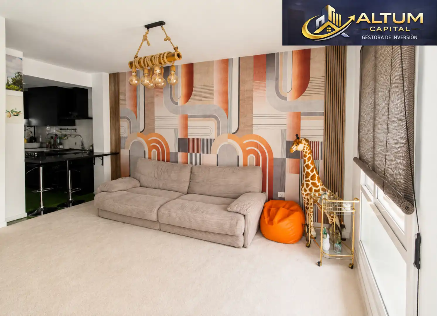 Living room of Flat for sale in Arona  with Terrace, Furnished and Oven