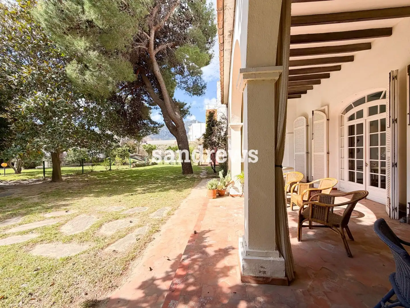 Jardí de Casa adosada en venda en El Port de la Selva amb Aire condicionat, Calefacció i Jardí privat