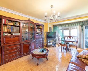 Living room of Flat to rent in Oviedo   with Heating, Parquet flooring and Terrace