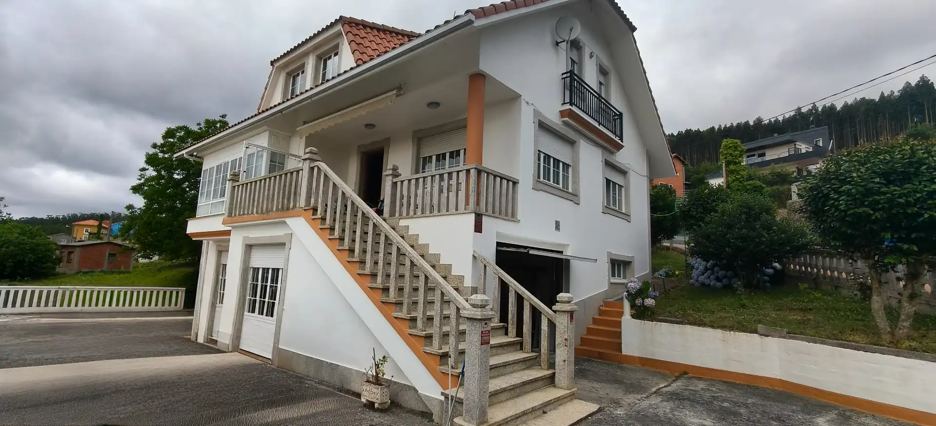 Exterior view of Houses for sale in Cedeira  with Heating, Private garden and Parquet flooring