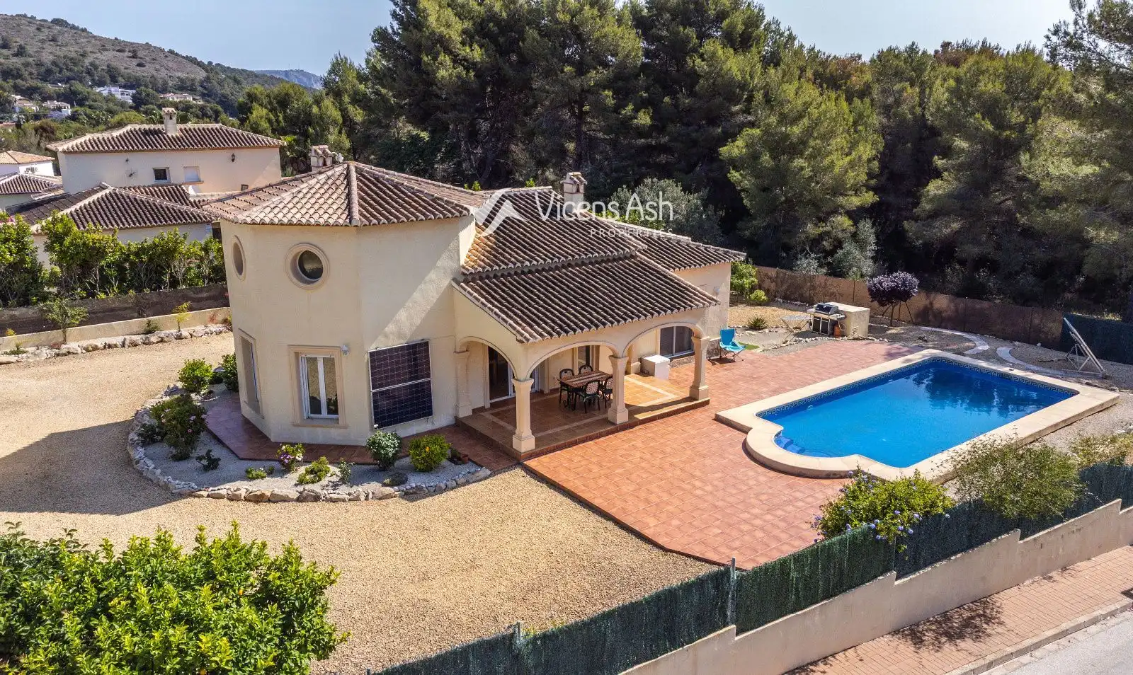 Exterior view of Houses for sale in Jávea / Xàbia  with Heating