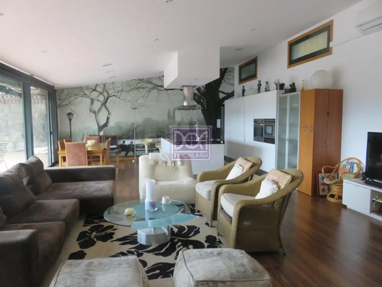 Sala d'estar de Casa o xalet en venda en Mondariz-Balneario amb Calefacció, Jardí privat i Terrassa