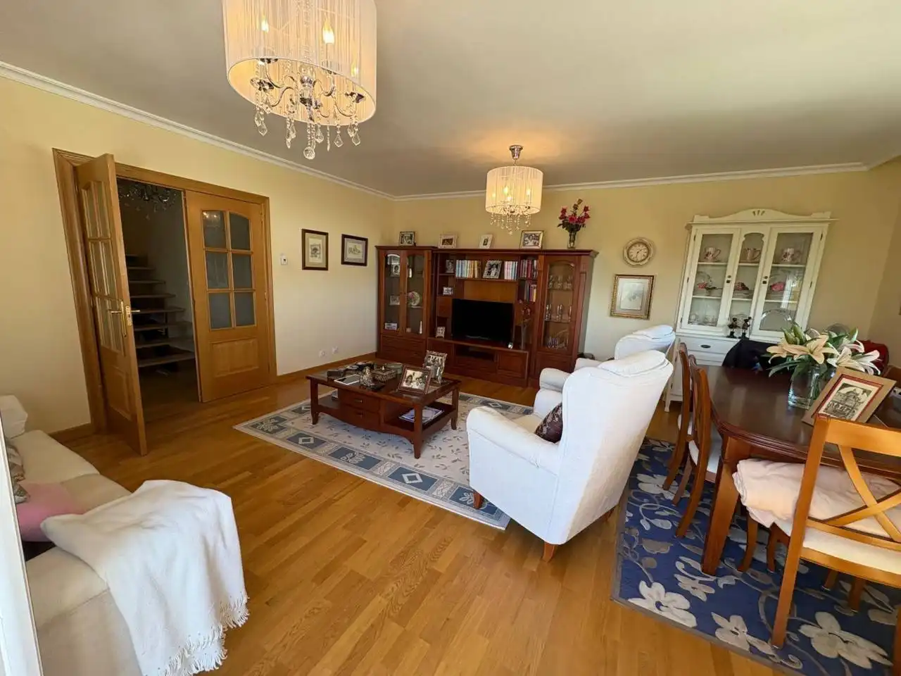 Wohnzimmer von Maisonette zum Verkauf in Ciudad Rodrigo mit Heizung, Terrasse und Möbliert