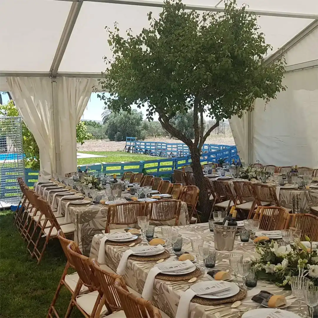 Terrassa de Finca rústica en venda en Lebrija amb Aire condicionat, Jardí privat i Traster