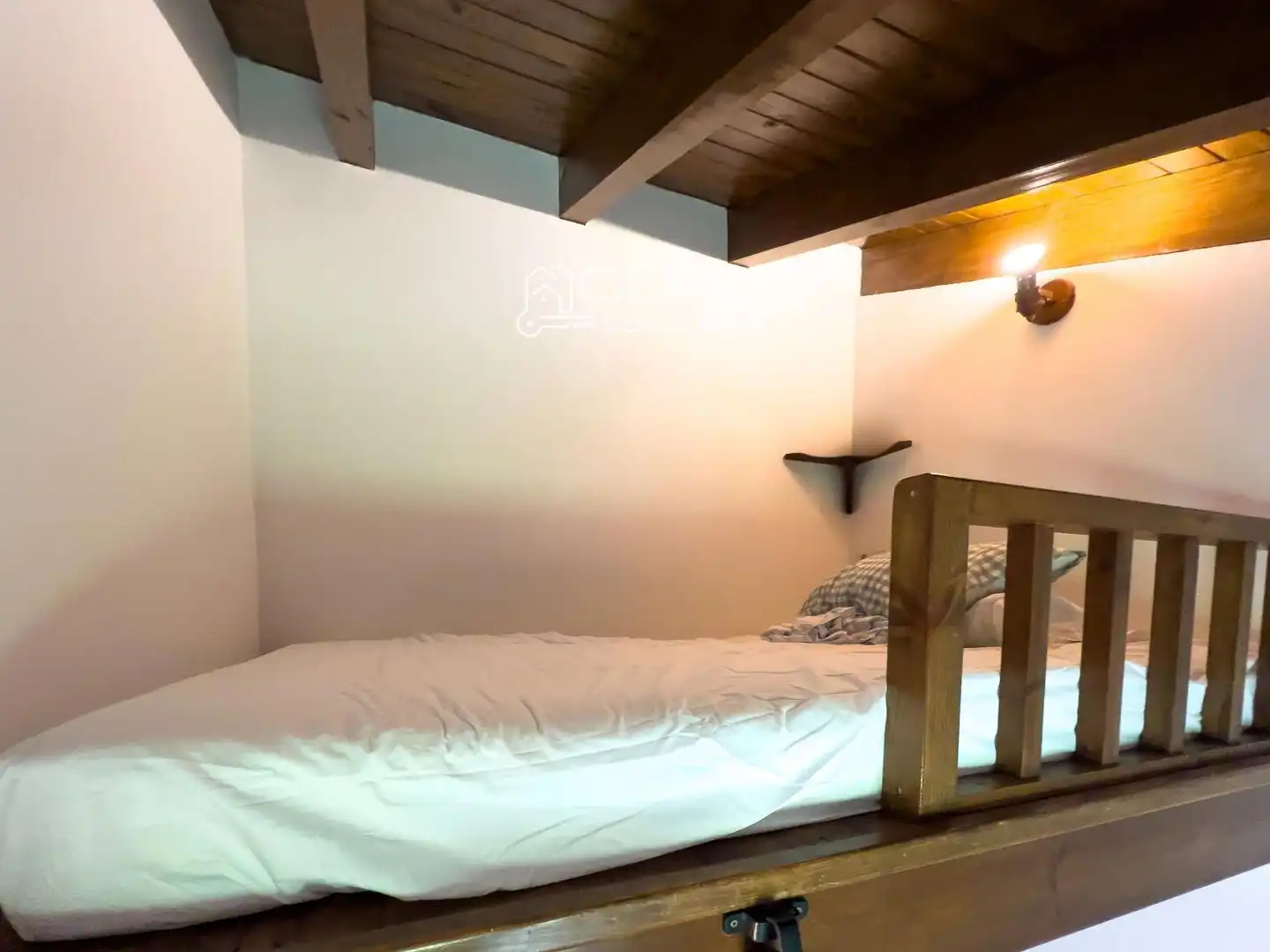 Schlafzimmer von Einfamilien-Reihenhaus zur Miete in Isòvol mit Heizung, Parkett und Terrasse