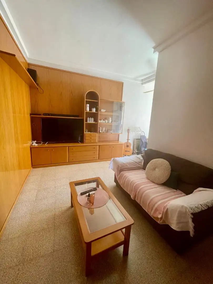 Sala d'estar de Apartament en venda en Barcelona amb Forn i Balcó