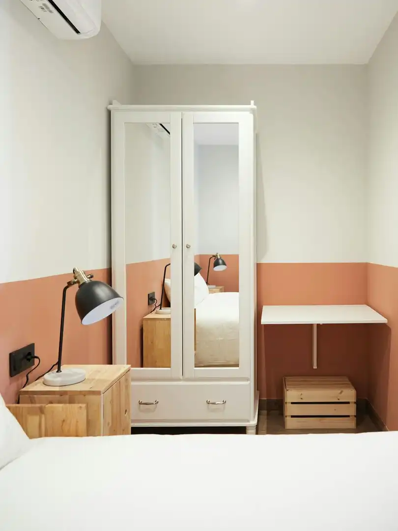 Habitación de Piso de alquiler en Barcelona con Aire acondicionado, Calefacción y Amueblado