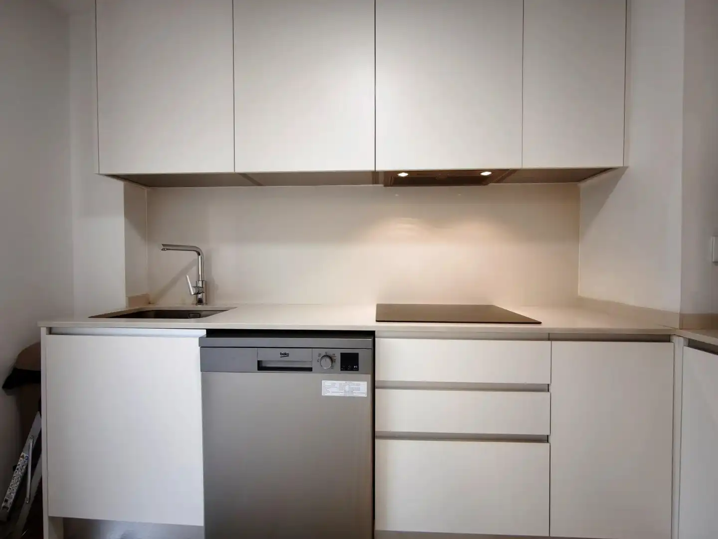 Cocina de Piso de alquiler en Valencia con Aire acondicionado, Calefacción y Parquet