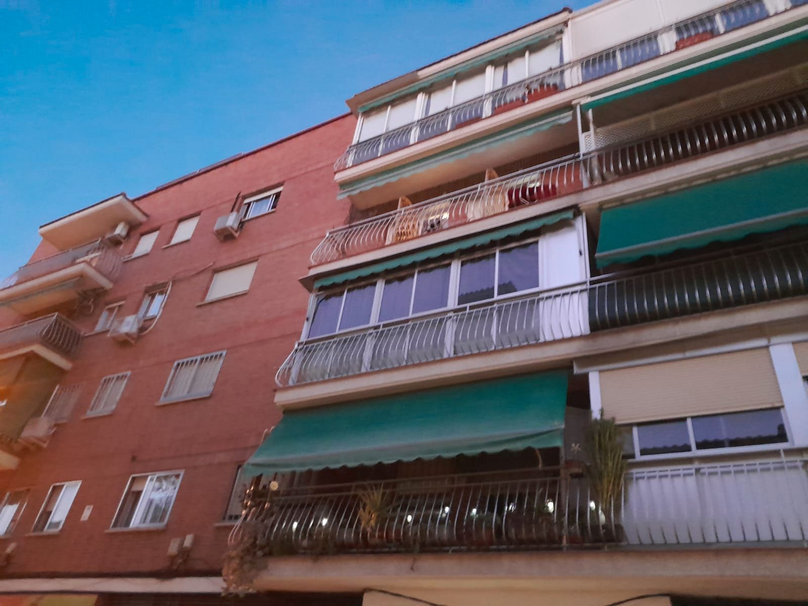 Exterior view of Flat for sale in  Madrid Capital  with Heating, Terrace and Furnished