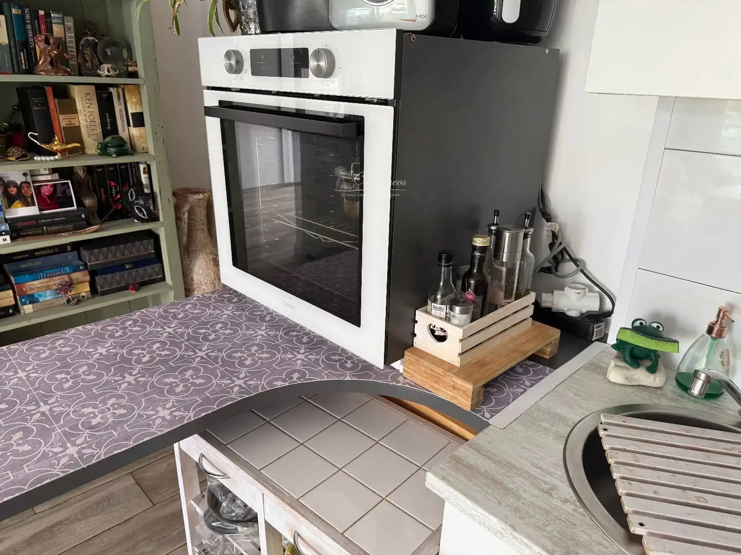 Cuina de Apartament en venda en Calvià amb Aire condicionat, Terrassa i Piscina