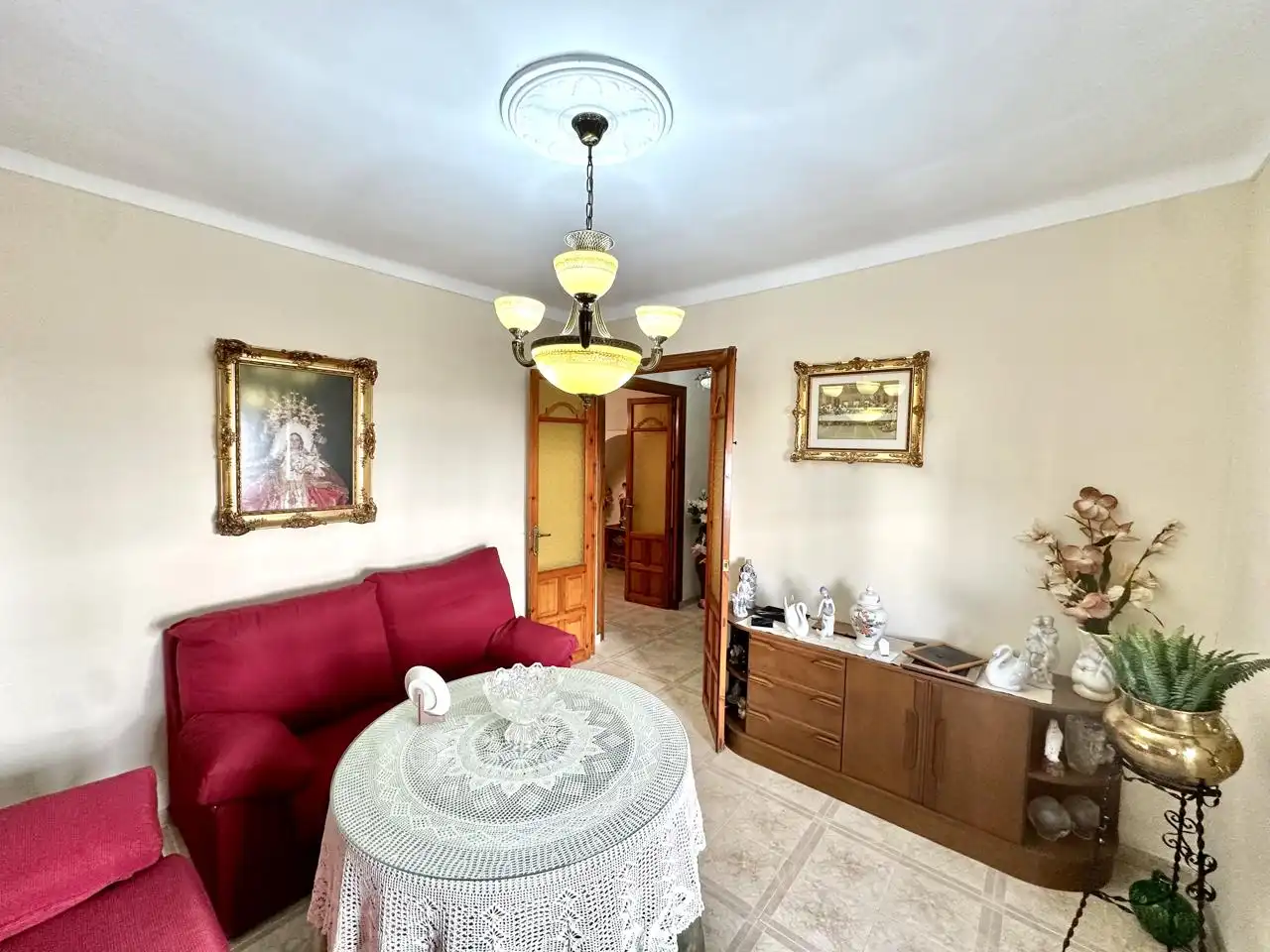 Sala de estar de Casa o chalet en venta en Mollina con Aire acondicionado, Jardín privado y Trastero