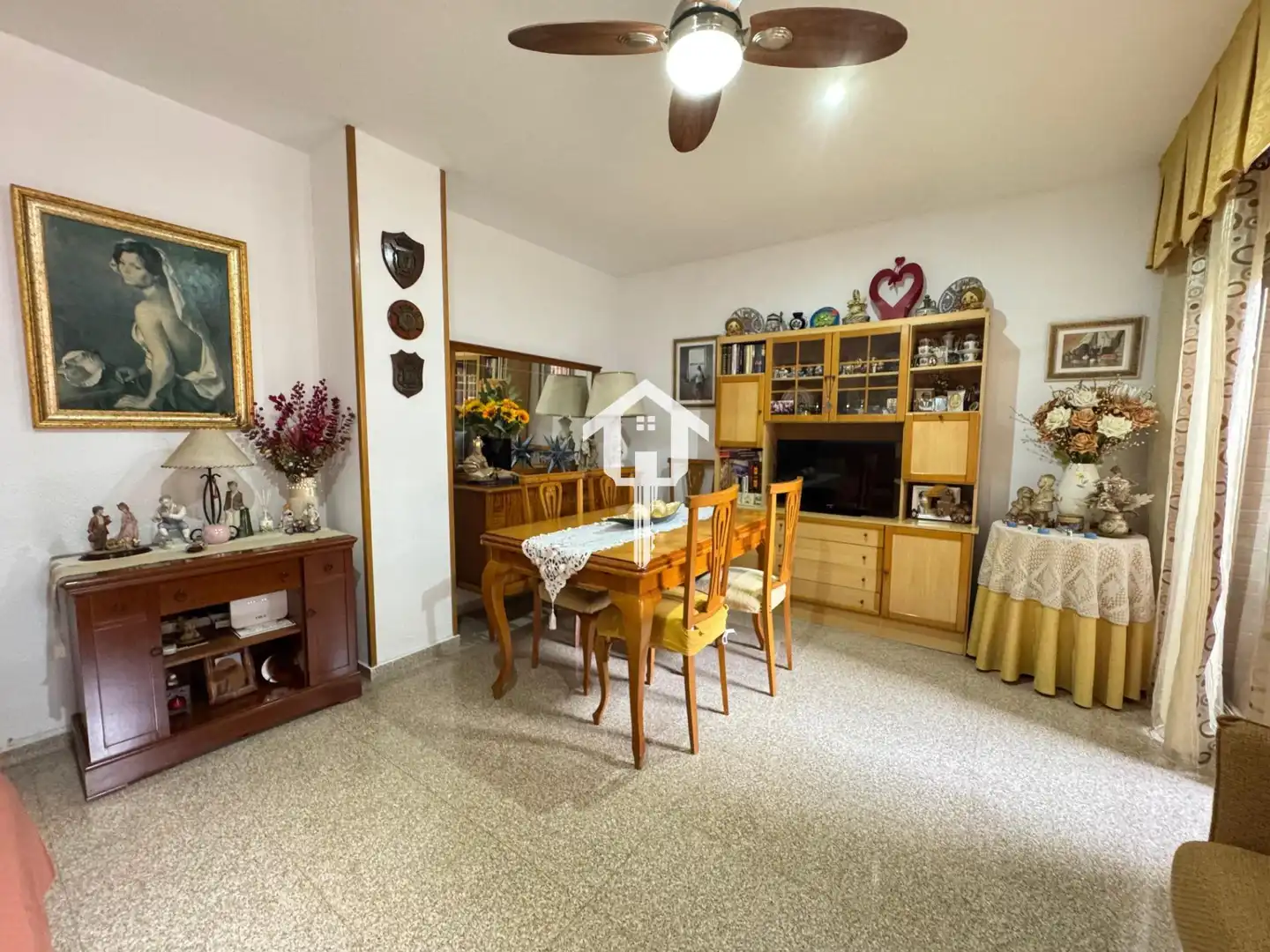 Menjador de Planta baixa en venda en Alicante / Alacant amb Jardí privat, Terrassa i Moblat