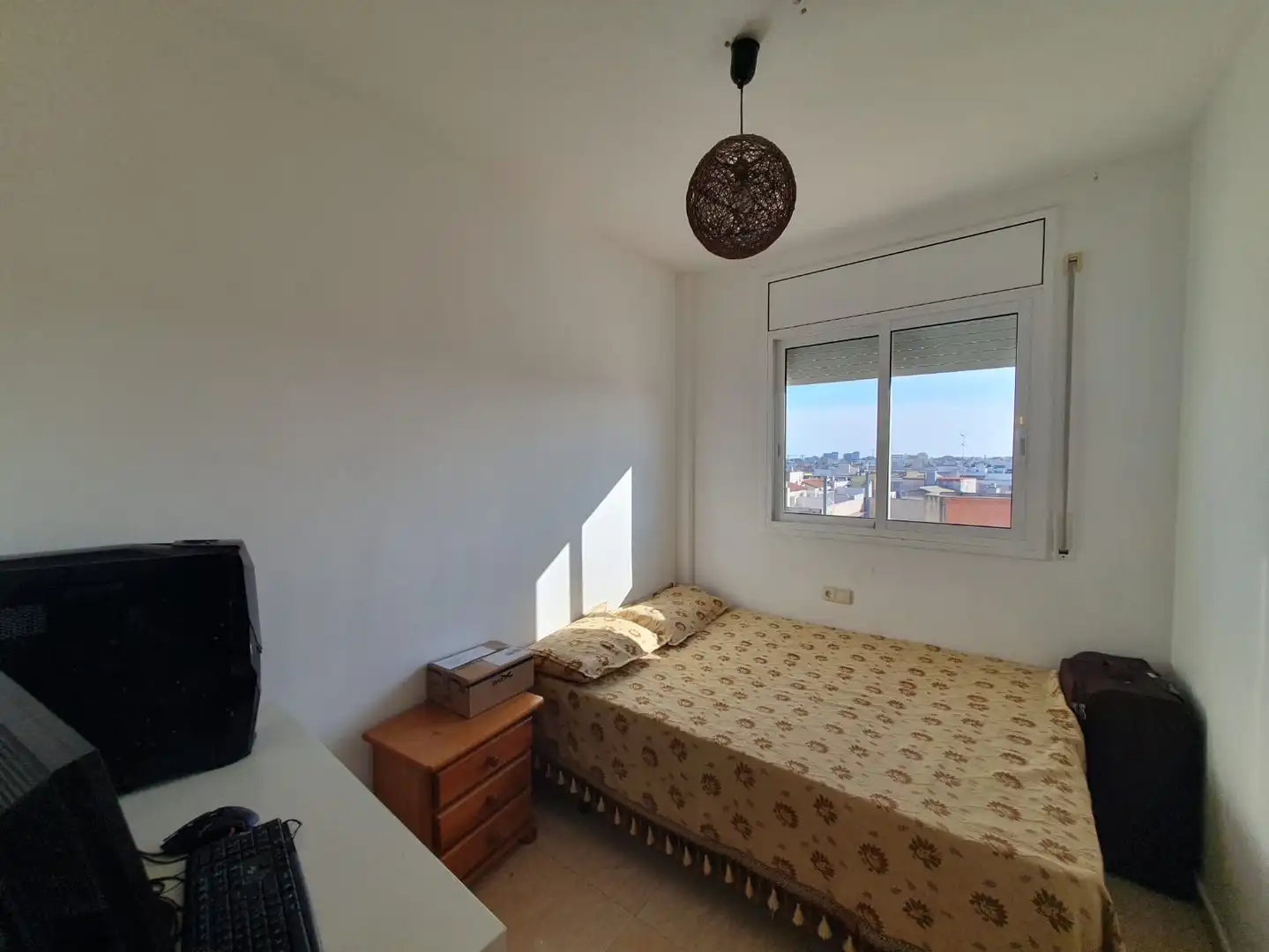 Schlafzimmer von Dachboden zum Verkauf in Vilanova i la Geltrú mit Klimaanlage, Heizung und Terrasse