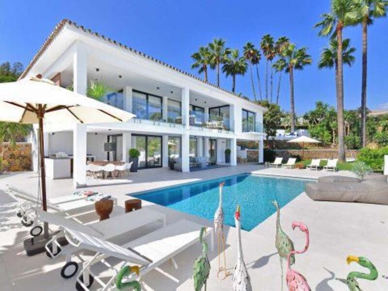 Exterior view of House or chalet to rent in Marbella  with Air Conditioner, Private garden and Terrace