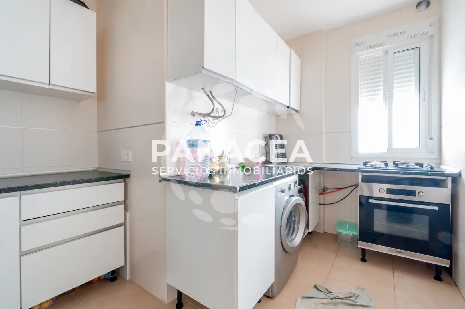 Cocina de Piso en venta en Roquetas de Mar con Amueblado, Horno y Lavadora