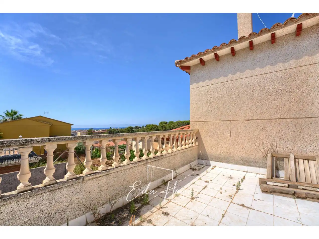 Terrace of Houses for sale in Cunit  with Private garden, Terrace and Furnished
