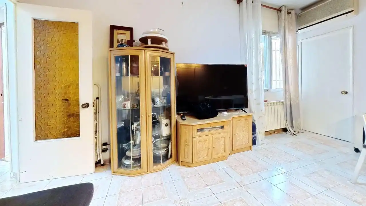Sala de estar de Piso en venta en Madrid con Calefacción y Amueblado