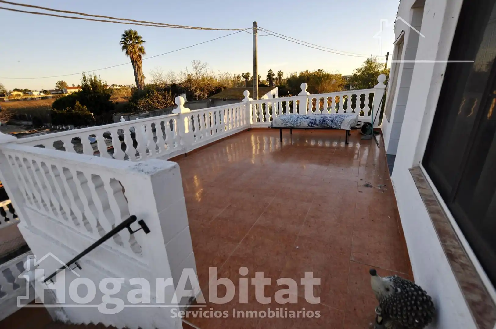 Terrassa de Casa o xalet en venda en Sagunto / Sagunt amb Calefacció, Jardí privat i Terrassa