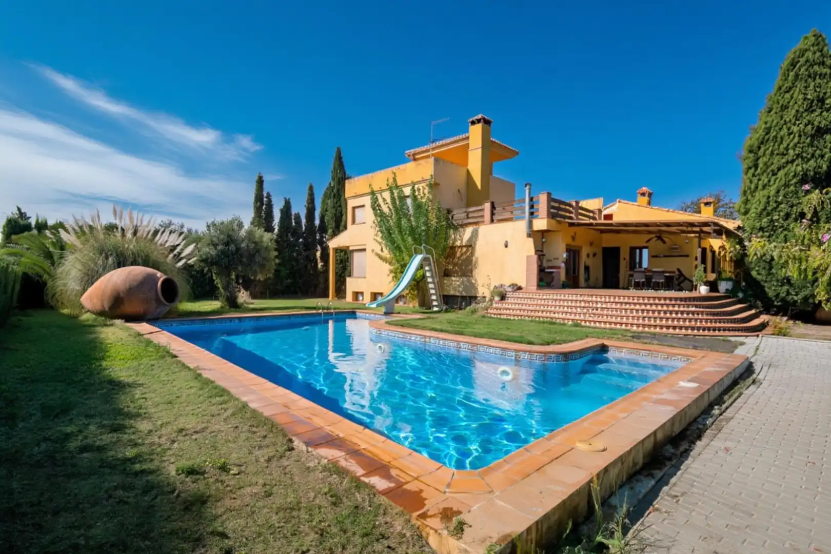 Piscina de Casa o chalet en venta en Alhendín con Calefacción, Jardín privado y Terraza