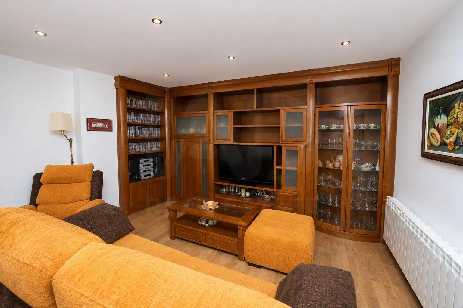 Sala de estar de Casa o chalet en venta en León Capital  con Calefacción y Terraza