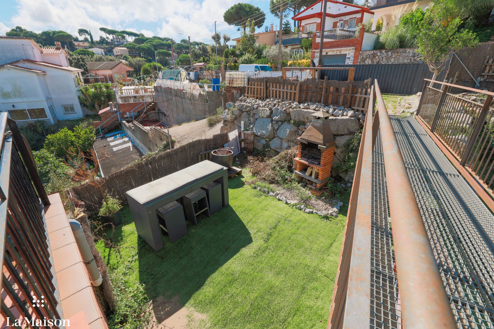 Garden of House or chalet for sale in Dosrius  with Air Conditioner, Heating and Private garden
