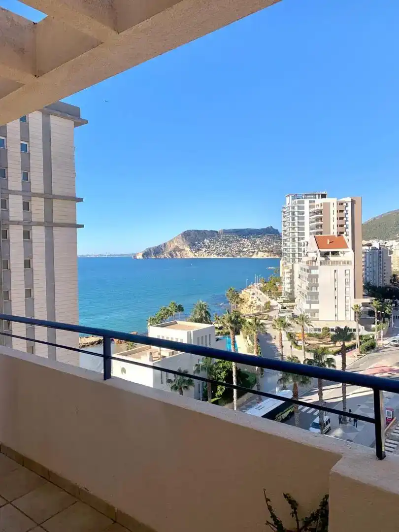 Terrassa de Pis en venda en Calpe / Calp amb Aire condicionat, Piscina i Balcó