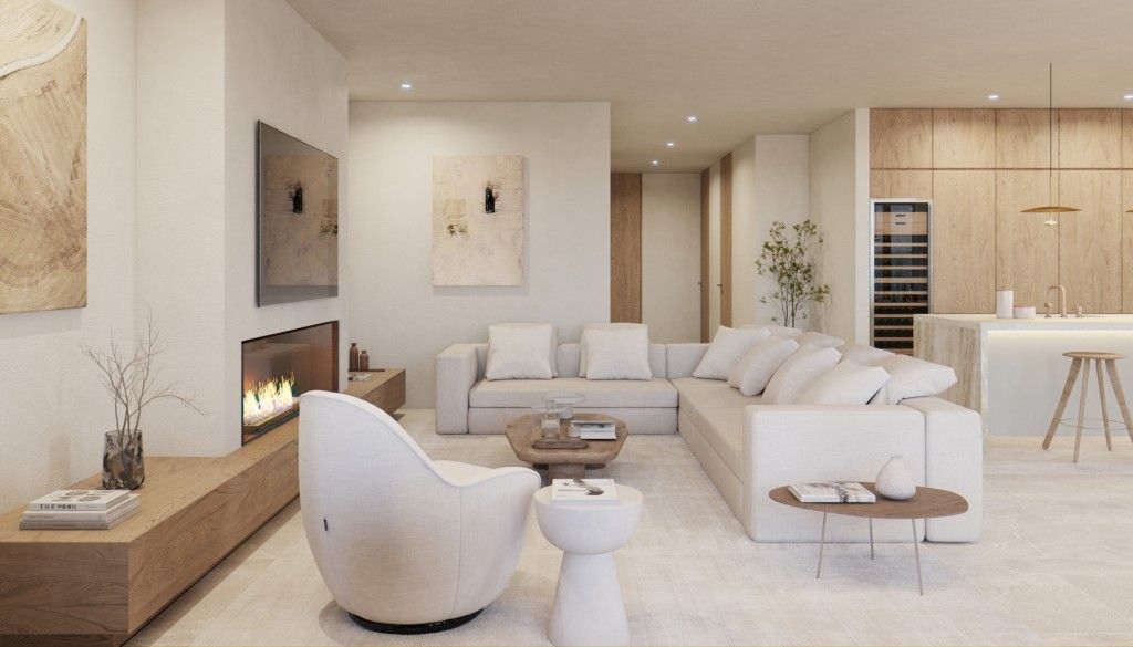 Living room of Planta baja for sale in  Palma de Mallorca  with Air Conditioner, Private garden and Terrace