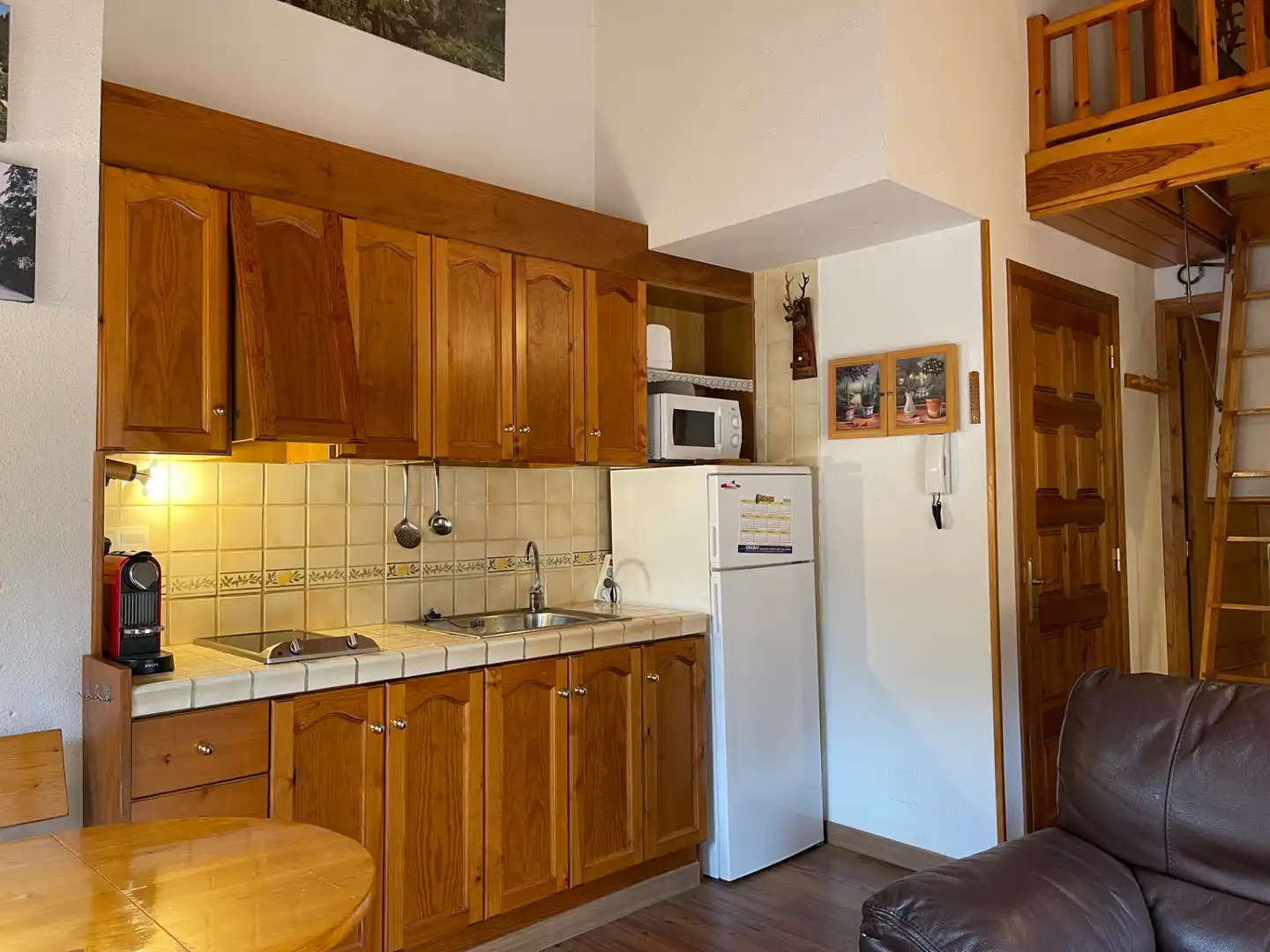 Cuina de Àtic en venda en Setcases amb Calefacció, Parquet i Traster
