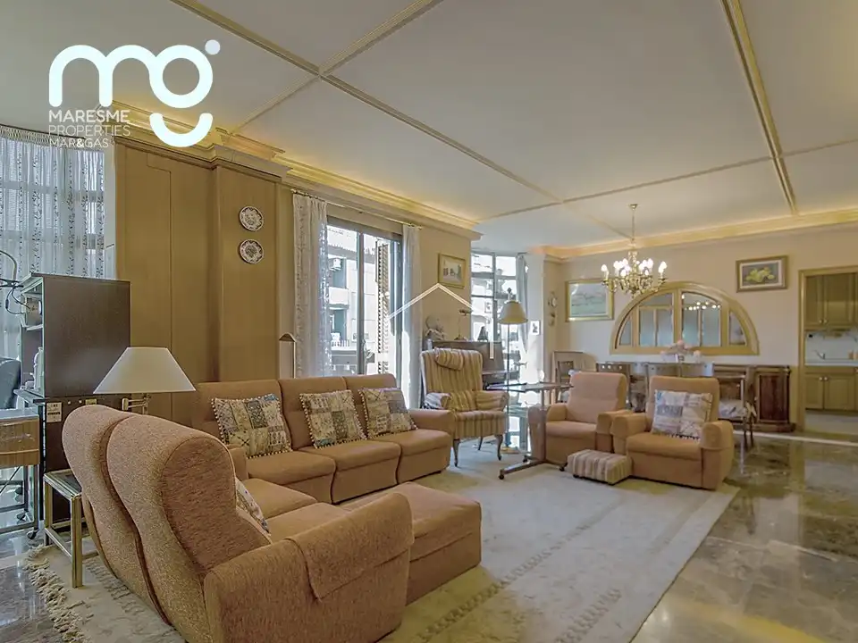 Sala de estar de Ático en venta en Barcelona con Aire acondicionado, Calefacción y Jardín privado