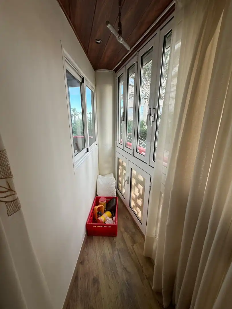 Terrassa de Apartament en venda en Alicante / Alacant amb Moblat, Forn i Rentadora