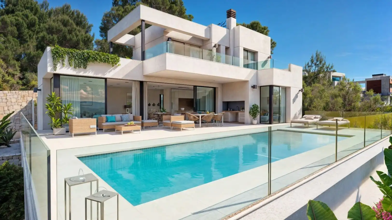 Villa con piscina in vendita a Benicolada - Las Adelfas