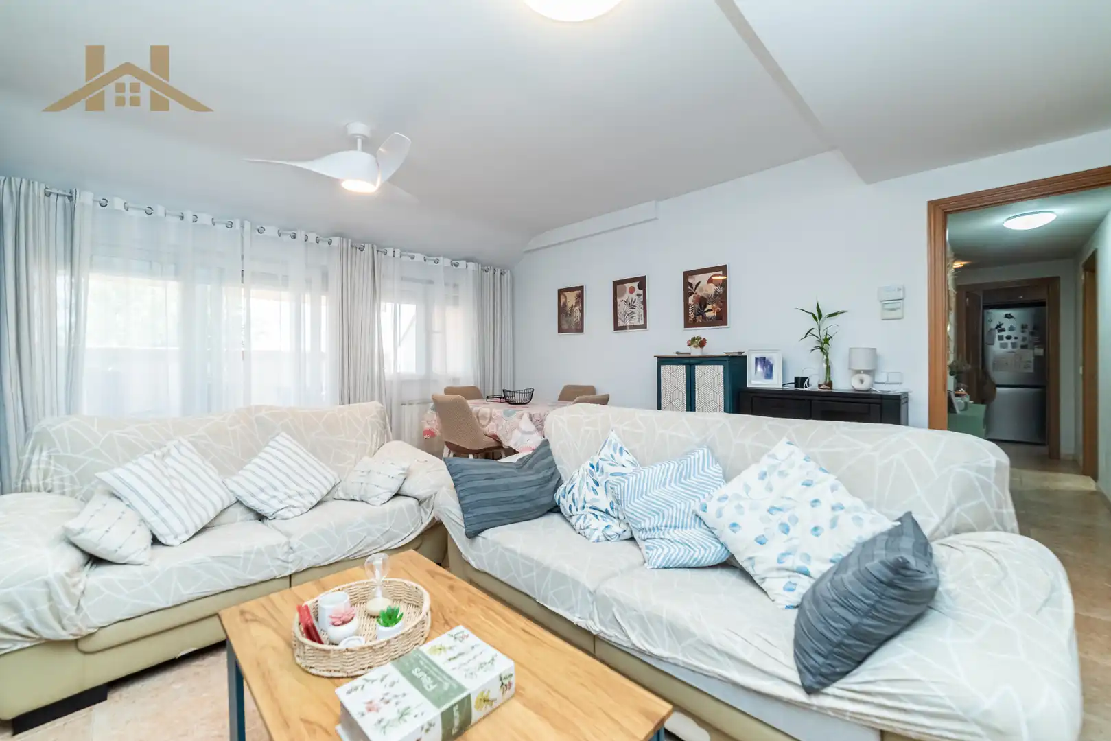 Sala de estar de Ático en venta en Ciempozuelos con Aire acondicionado, Calefacción y Terraza