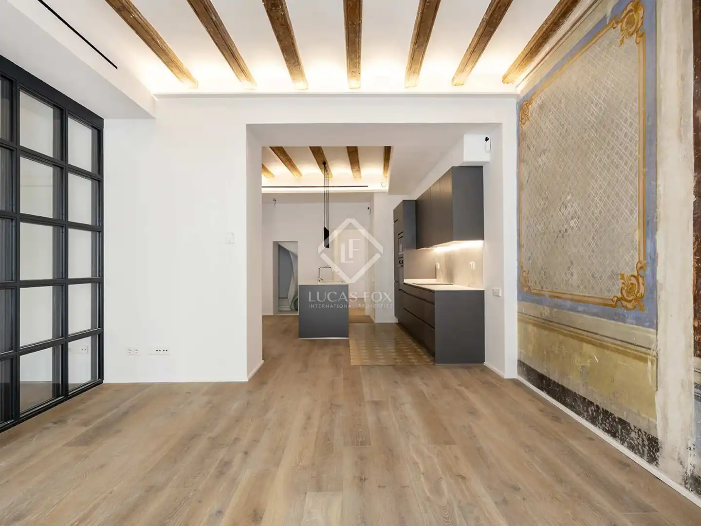 Cocina de Piso en venta en Barcelona con Aire acondicionado, Calefacción y Parquet
