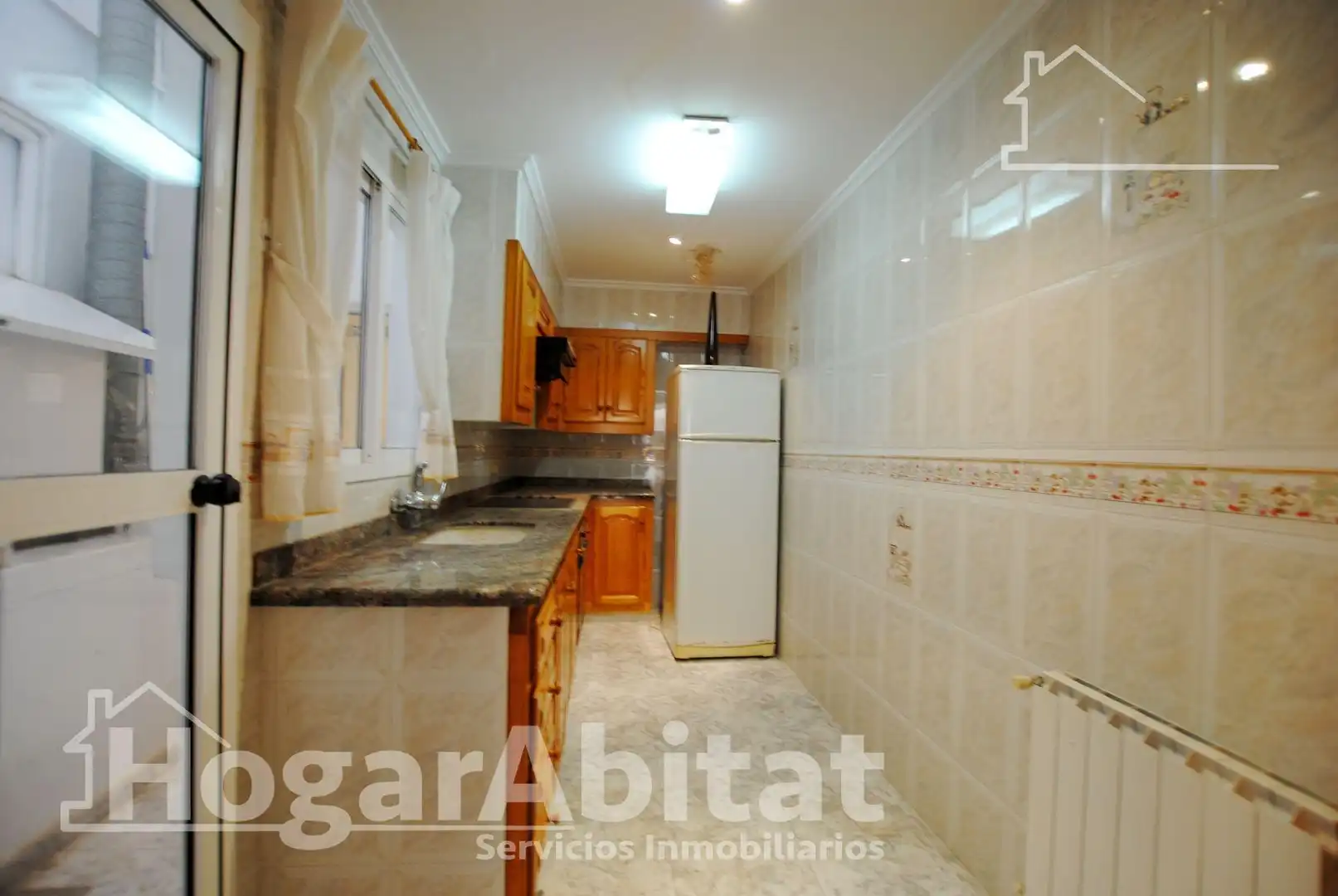 Cocina de Casa o chalet en venta en Tavernes de la Valldigna con Terraza, Trastero y Amueblado