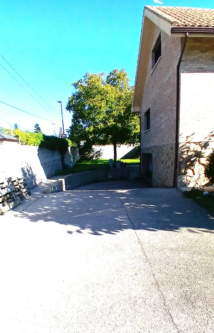 Vista exterior de Casa o xalet en venda en Collado Villalba amb Calefacció, Jardí privat i Terrassa