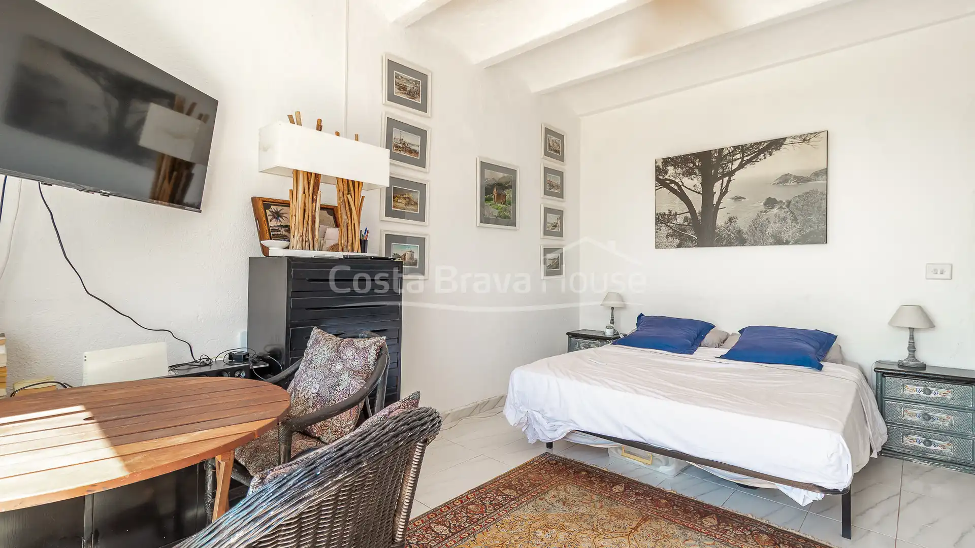 Sala de estar de Apartamento en venta en Begur con Aire acondicionado, Calefacción y Terraza