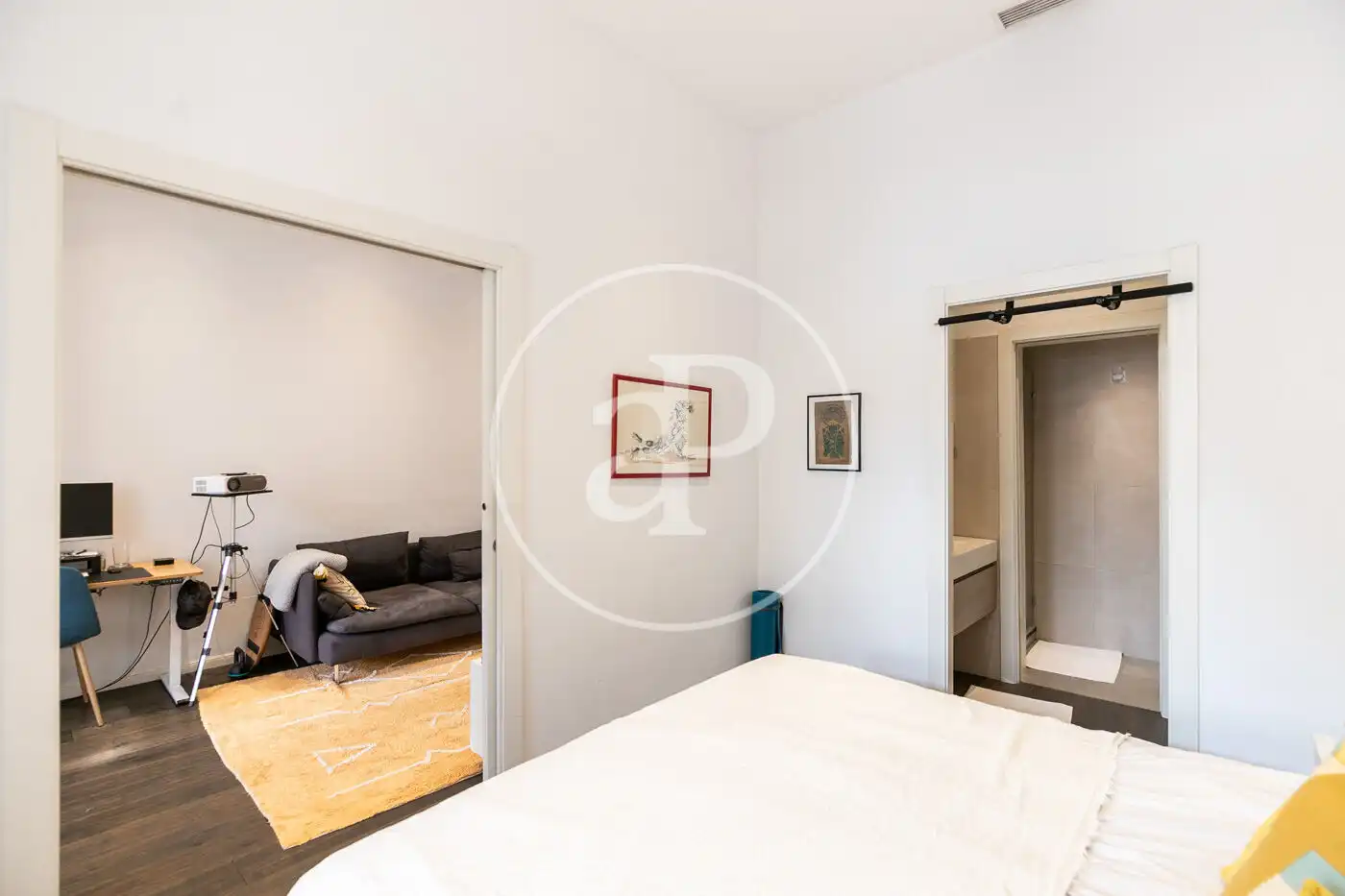 Bedroom of Flat for sale in Barcelona  with Air Conditioner, Heating and Terrace